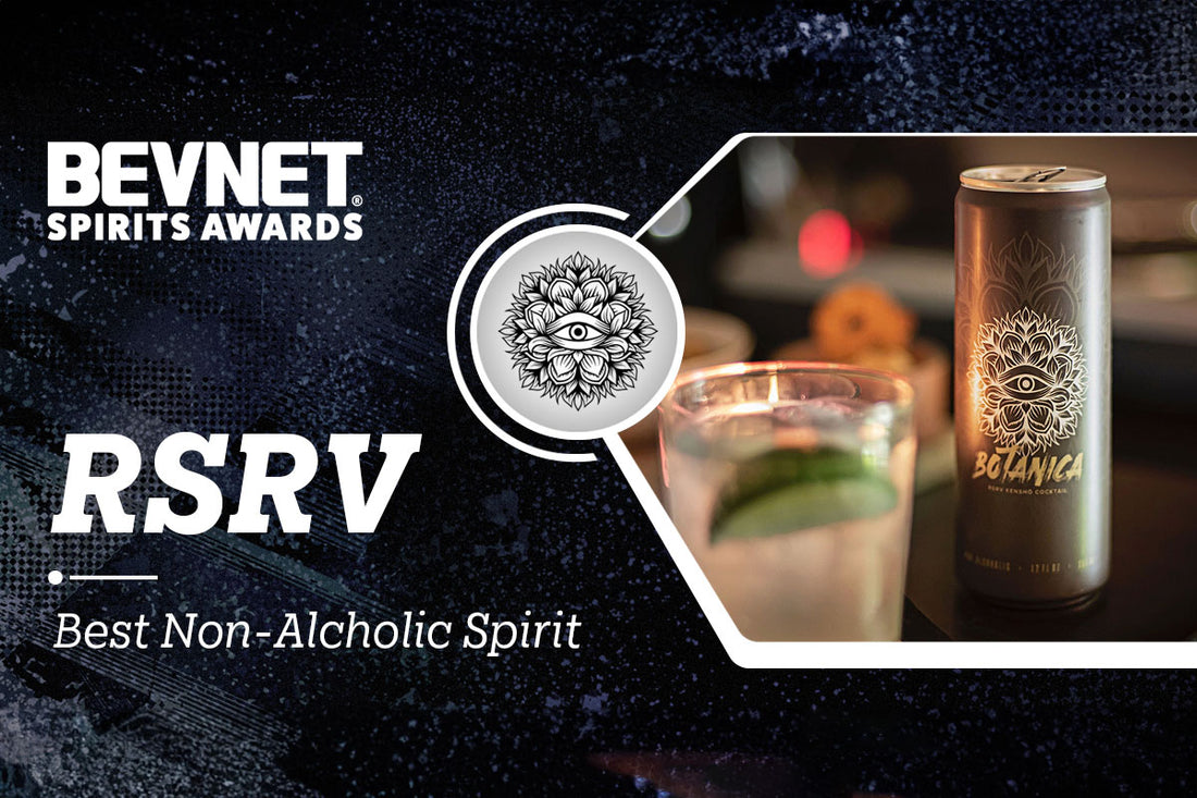 RSRV voted “Best Non-Alcoholic Beverages of 2023” by BevNET